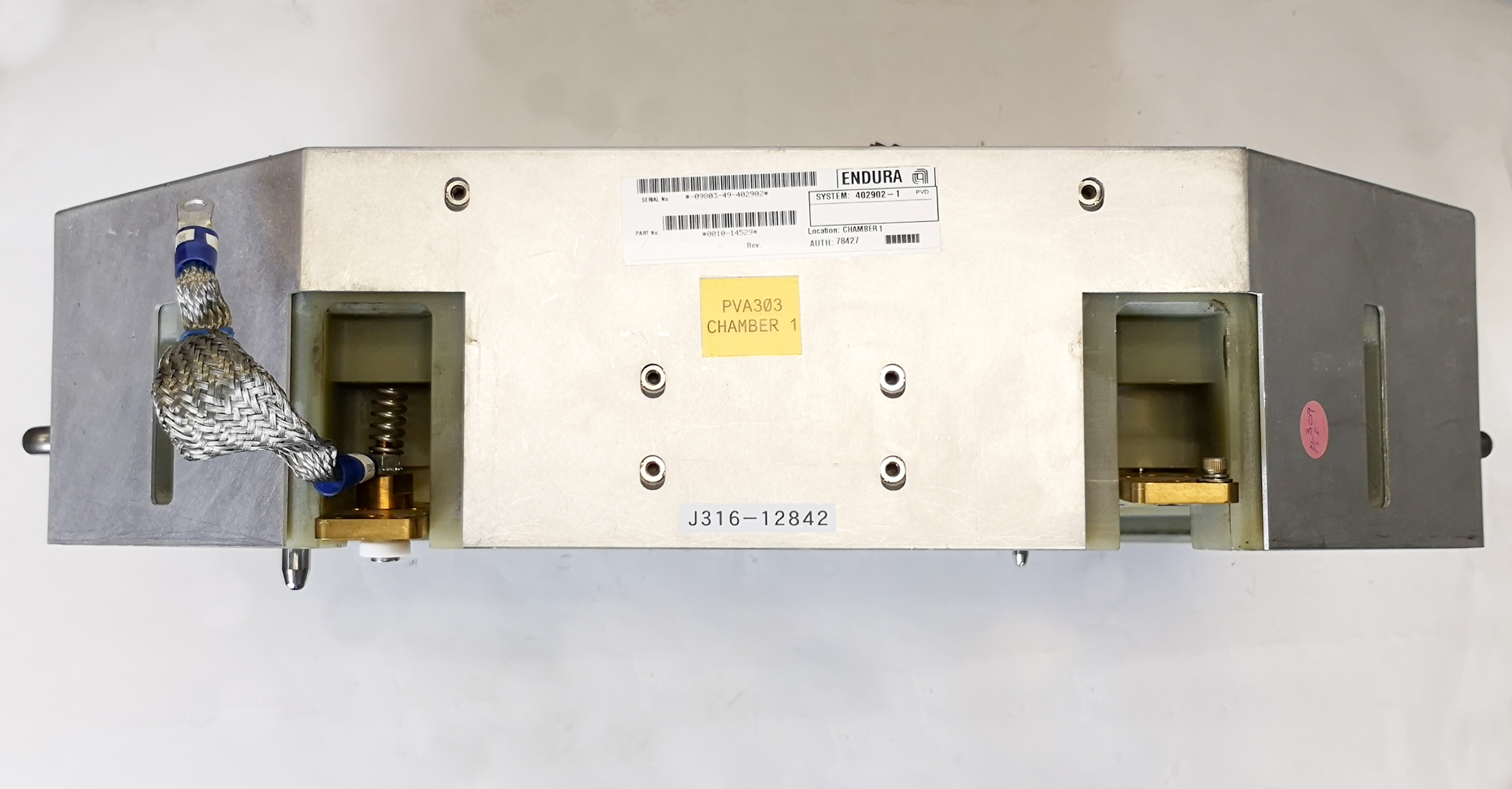 12842 APPLIED MATERIALS ENDURA 402902-1 300MM PVD SOURCE CHAMBER